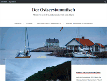 Tablet Screenshot of ostseestammtisch.de